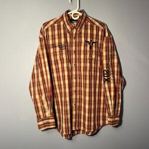 Men's Medium Wrangler 20X Western Shirt